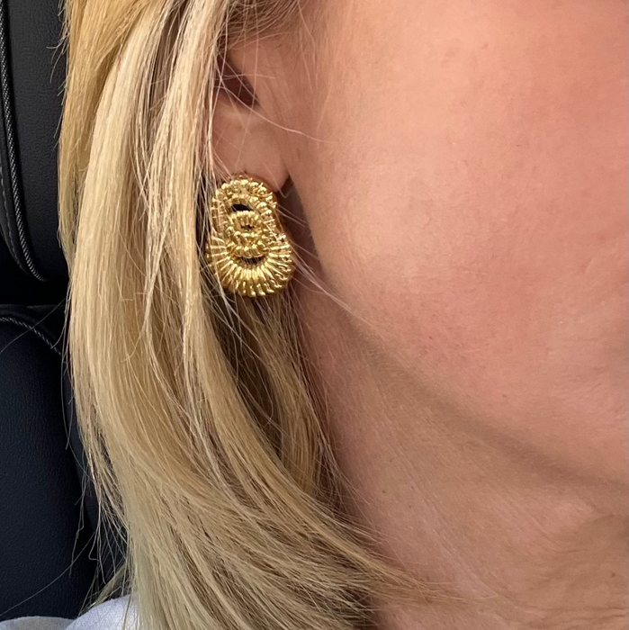 Concentric Circle Earrings