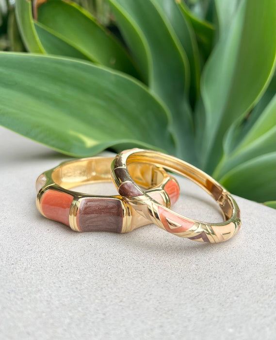 Triangle Mosaic Bangle - thechristyfcollection