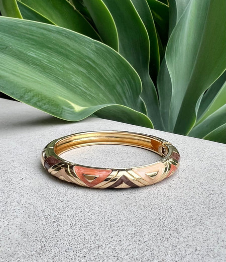 Triangle Mosaic Bangle - thechristyfcollection