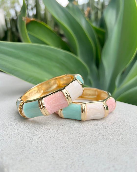 The Pastel Enamel Bangle