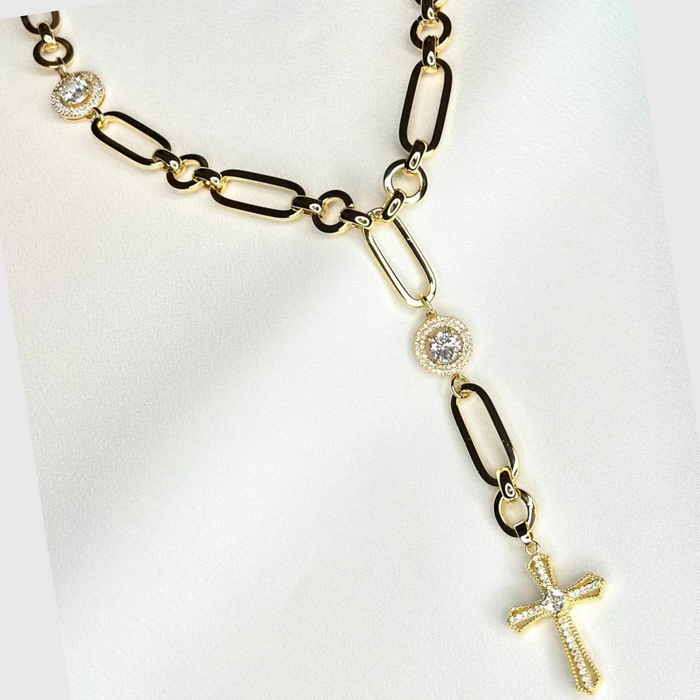 Golden Cross Necklace