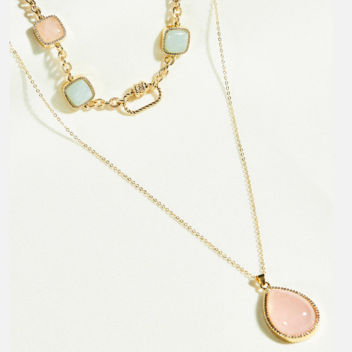 Pastel Gemstone Stack