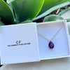 Modern Stone Charm Necklace - thechristyfcollection