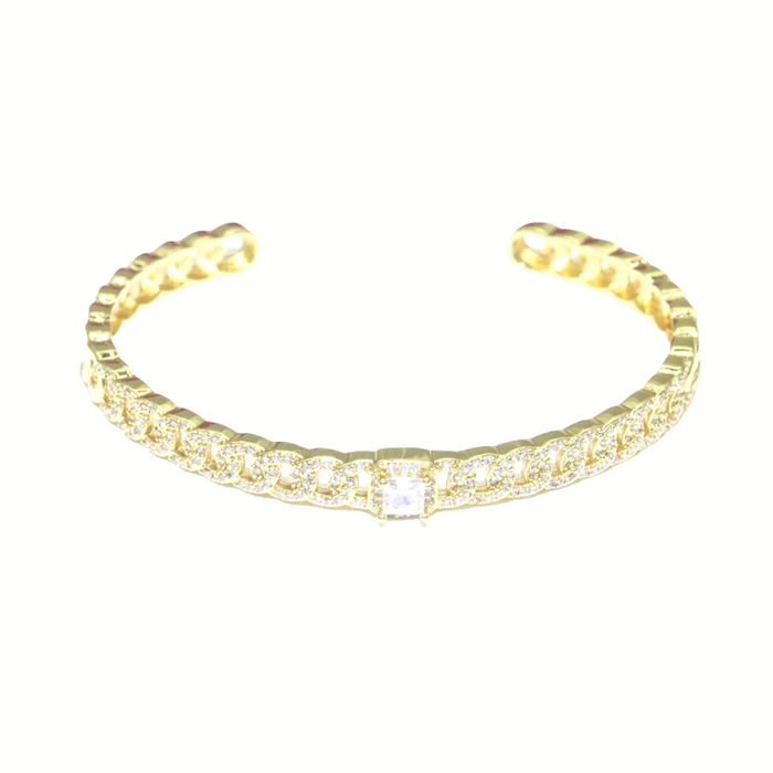 Diamond Cuban Chain Link Bracelet