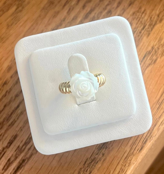 White Rose Ring