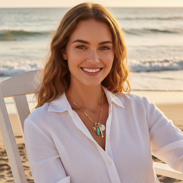Ocean Charm Necklace