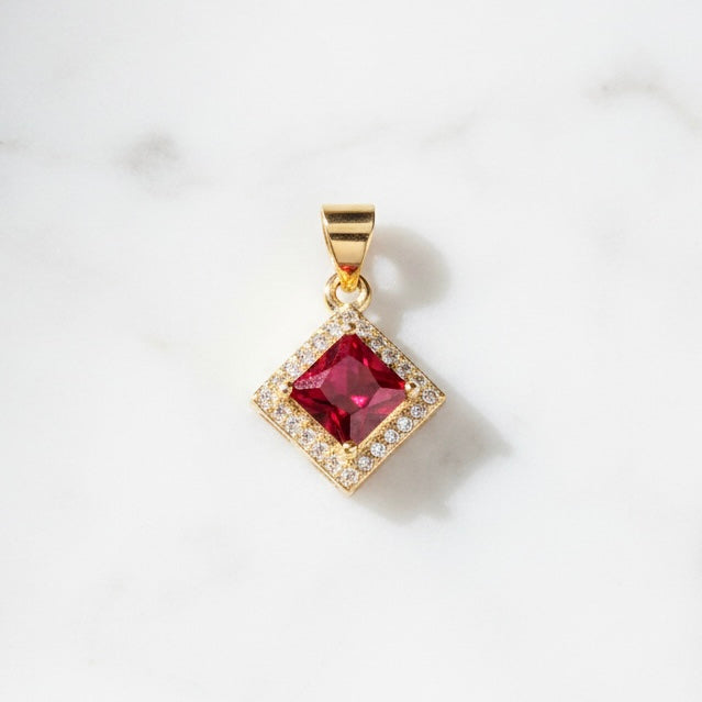 Diamond Ruby Charm