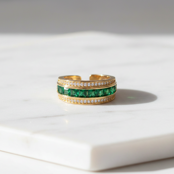 Emerald Statement Band
