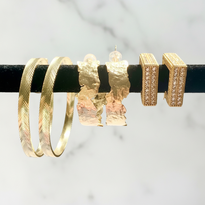 Hip to be Square Hoops