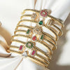 Gemstone Rope Bracelet - thechristyfcollection