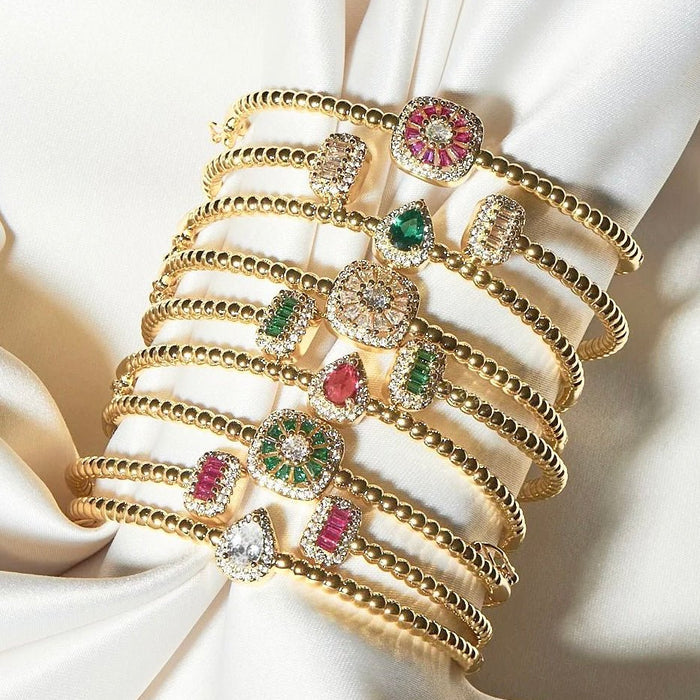 Gemstone Rope Bracelet - thechristyfcollection