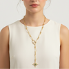 Model wearing your starburst lariat
