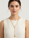 Model wearing your starburst lariat