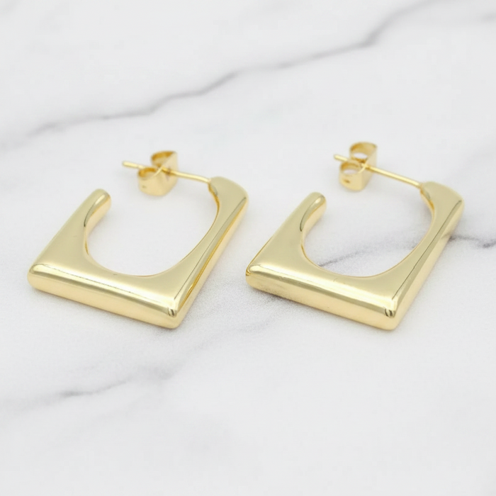 Modern Square Hoops