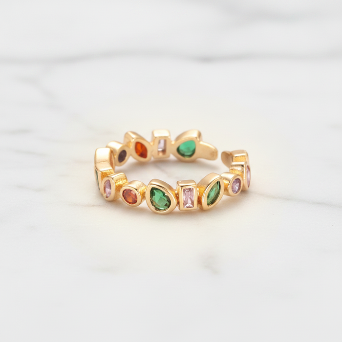Pastel Gemstone Ring
