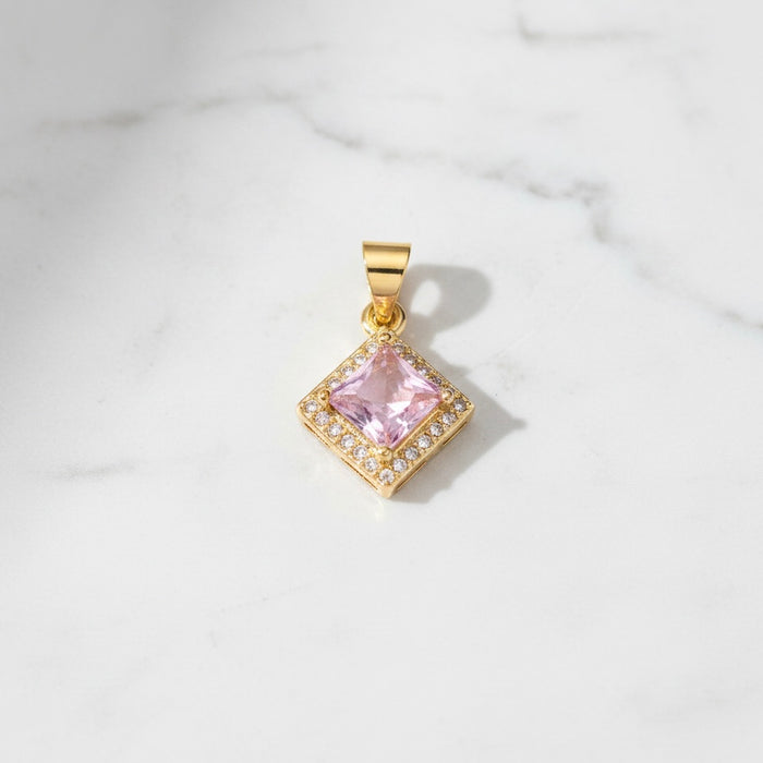Pink Diamond Charm