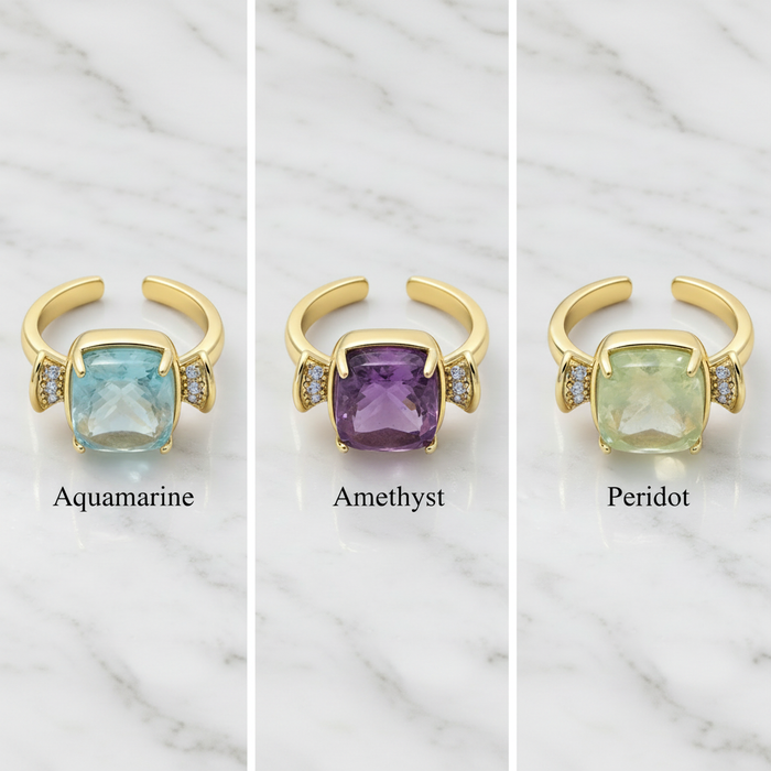 Gemstone Statement Ring