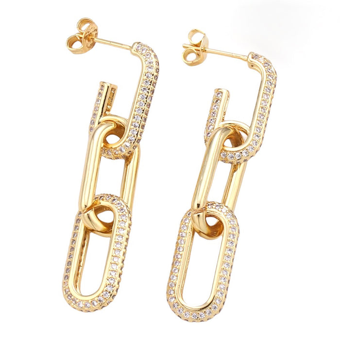 Triple Loop Earrings