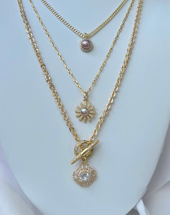 Diamond Toggle Necklace