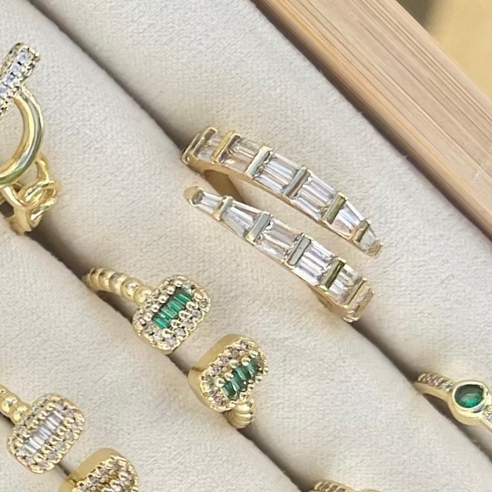 Baguette Wrap Ring