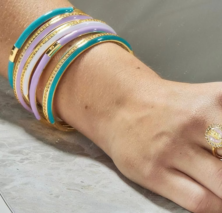 Color Pop Enamel Bracelet