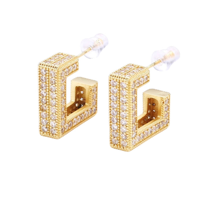 Hip to be Square Hoops