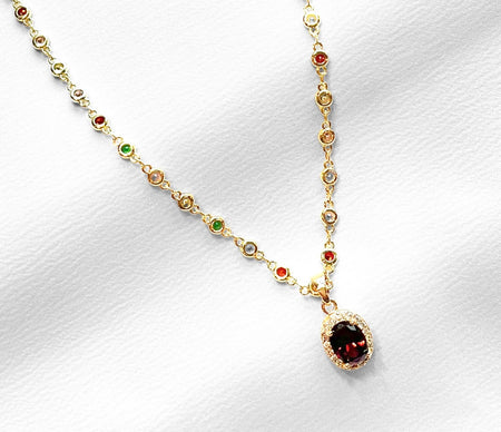 Gold & Glam Garnet - thechristyfcollection