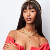 Diamond Bar Necklace - thechristyfcollection