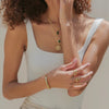 Multi Faceted Detail Bracelet - thechristyfcollection
