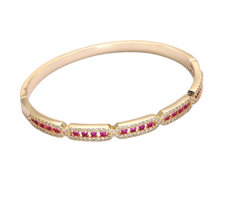 Diamond Gemstone Bracelet