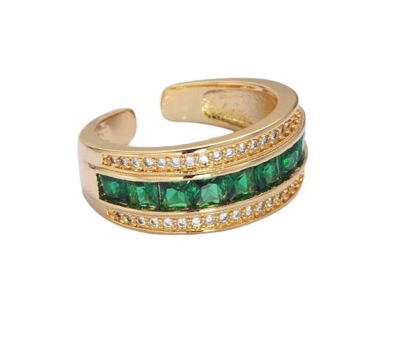 Emerald Statement Band