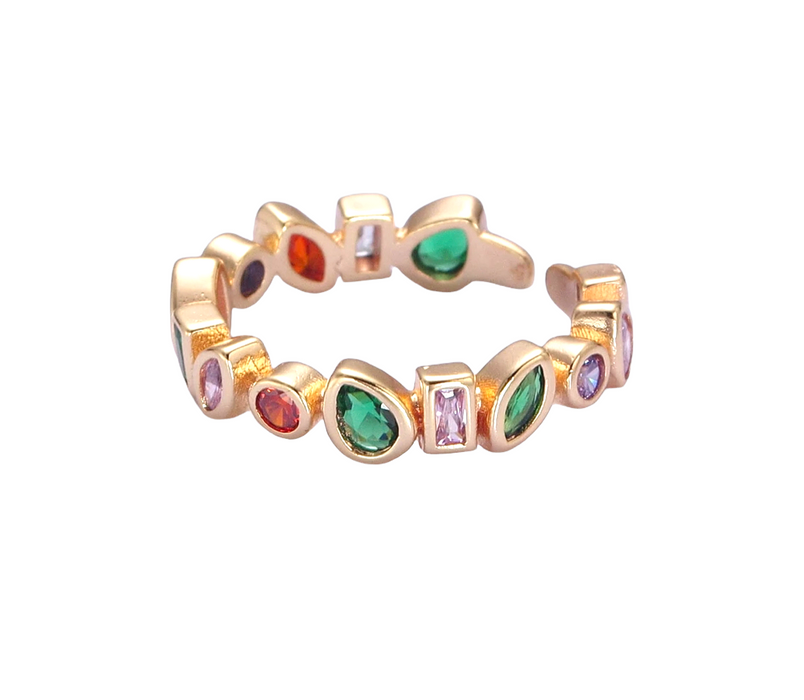 Pastel Gemstone Ring