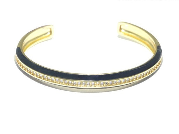 Enamel Cuff Bracelet