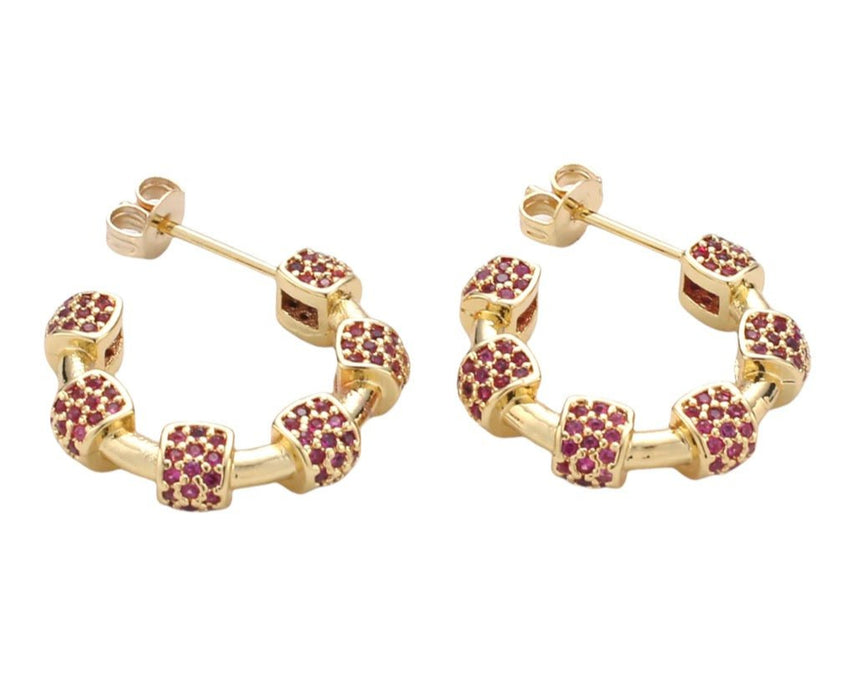 Baby At The Disco Hoops - thechristyfcollection