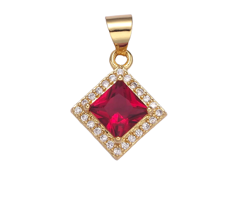 Diamond Ruby Charm