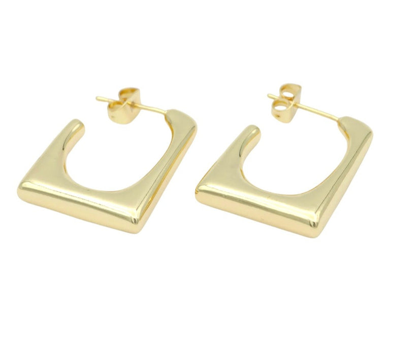 Modern Square Hoops