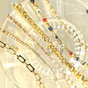Shades of White Anklet - thechristyfcollection