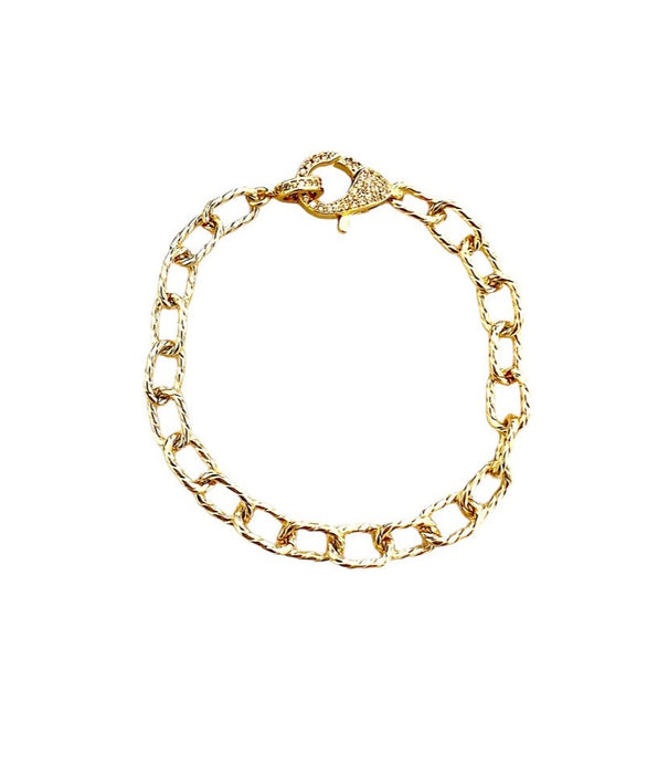 Golden Clasp Bracelet