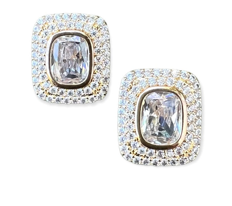 Dazzling Diamond Studs