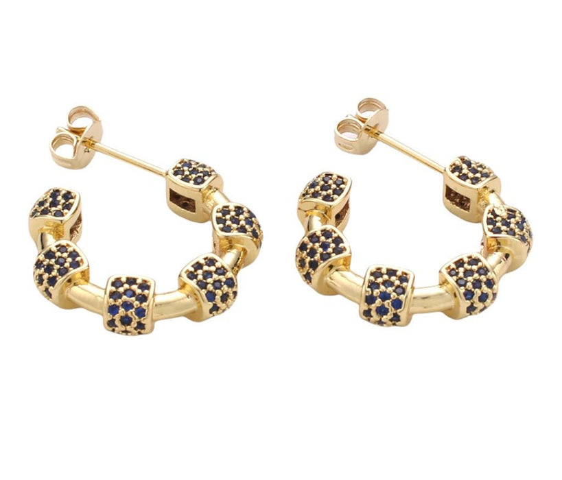 Baby At The Disco Hoops - thechristyfcollection