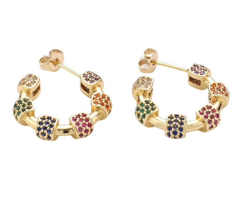 Baby At The Disco Hoops - thechristyfcollection