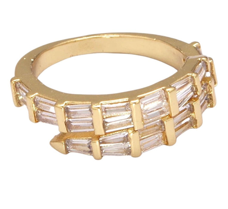 Baguette Wrap Ring