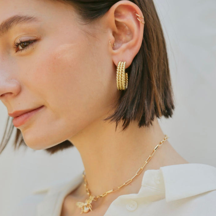 Triple Rope Hoops - thechristyfcollection