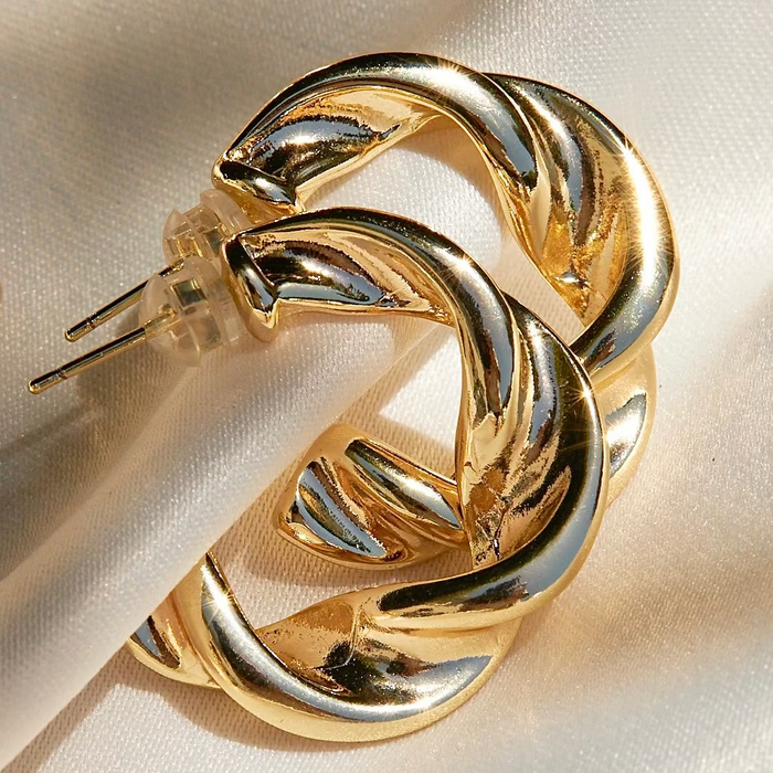 I'll Be Glammed Hoops