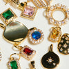 Yellow Gemstone Charm - thechristyfcollection