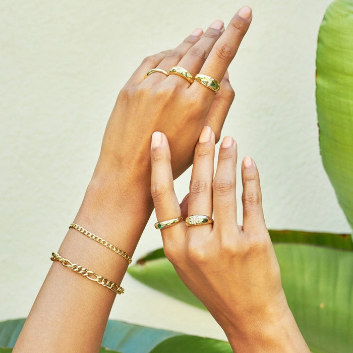Simple Gold Ring - thechristyfcollection