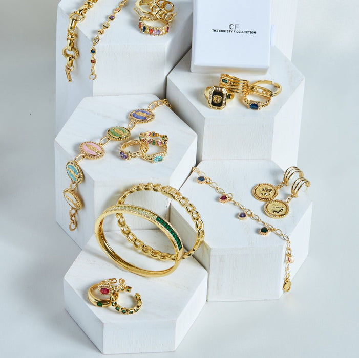Cable Chain Link Bracelet - thechristyfcollection