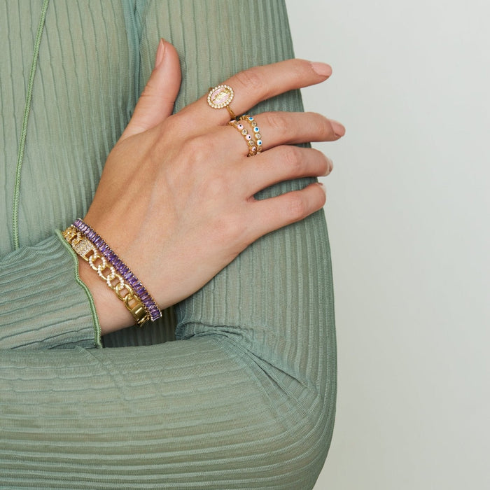 Cable Chain Link Bracelet - thechristyfcollection