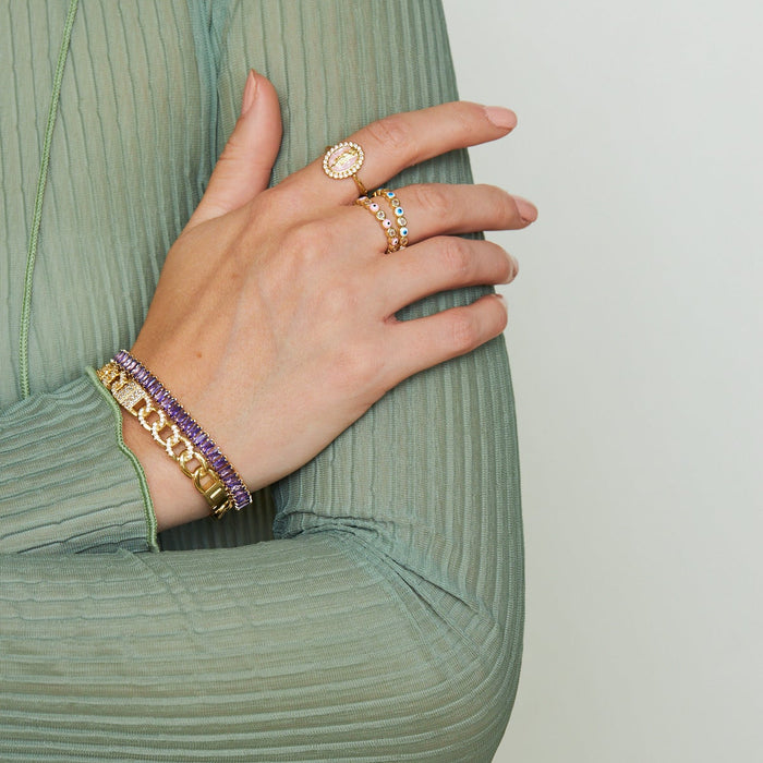Evil Eye Ring - thechristyfcollection