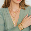 Multi Faceted Detail Bracelet - thechristyfcollection